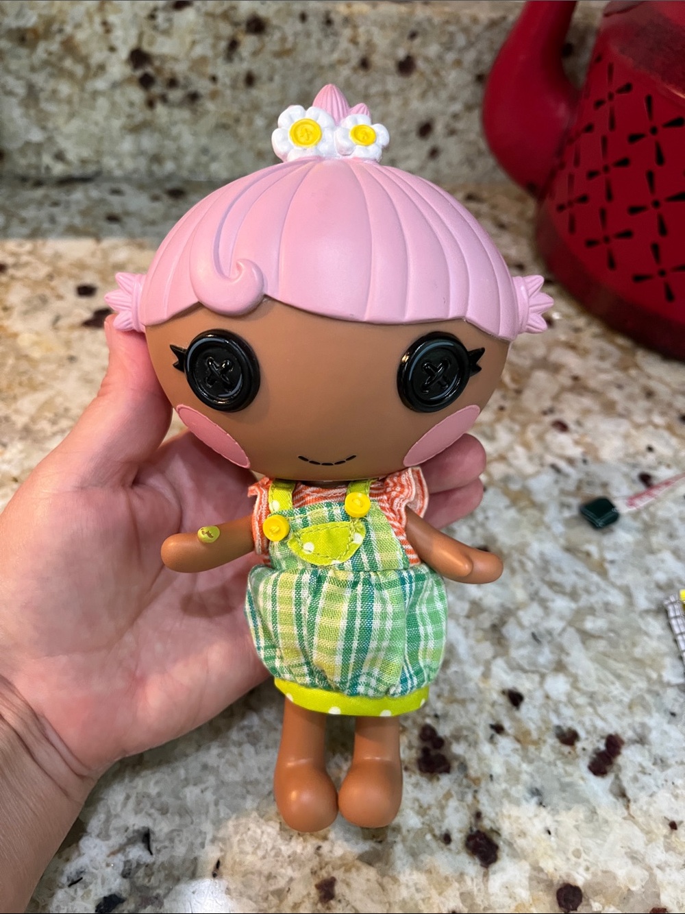 MGA Retired Lalaloopsy Petal Flowerpot Doll Little Sister 2012 8”